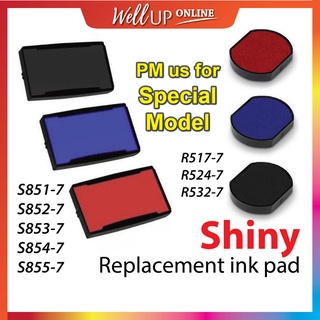 thumbnail image 2 of Ink Stamp Pad Shiny S-1822-7 Replacement Ink Pad Refill For S-842 Stamp Ink Pad 2 of 11