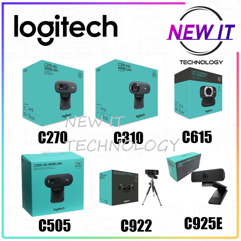 LOGITECH WEBCAM PC CAMERA C270C310C505C615C920 PROC922 PROC925E