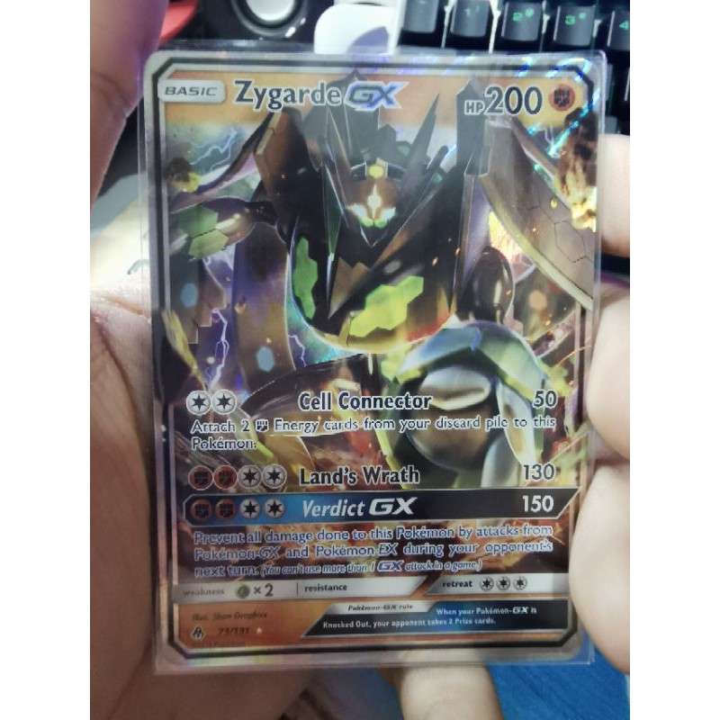 Pokemon TCG Trading Card Pokemon GX (Fighting Type)[zygarde, lycanroc,  aerodactyl, marshadow, onix] | Shopee Malaysia