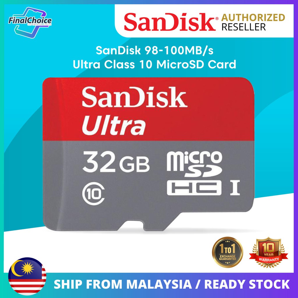 SanDisk microSD ULTRA® ANDROID 64GB, 120MB/s, A1, Class 10, UHS-I