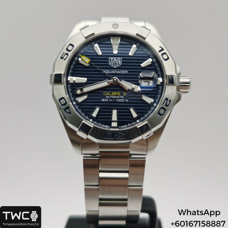 Tag heuer aquaracer online calibre 5 41mm blue