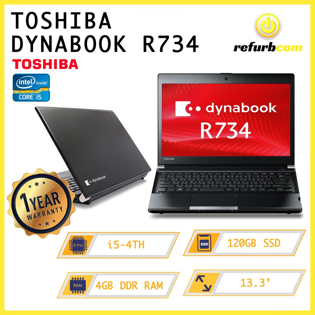 Toshiba Dynabook R734 / 13.3