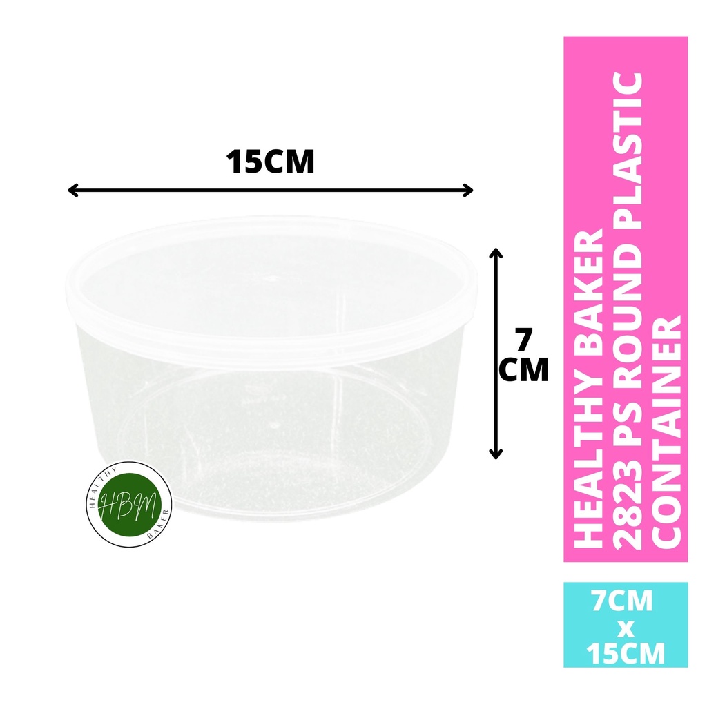 FF 2823 PS Round Plastic Container / Bekas Biskut Raya | Shopee Malaysia