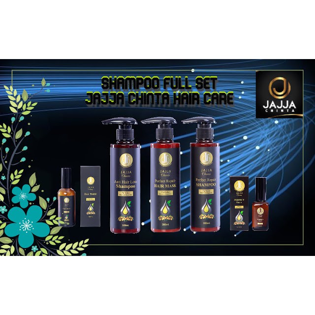 JAJJA HAIR CARE - SET SHAMPOO + HAIR MASK + HAIR TONIC + SERUM + FREE ...