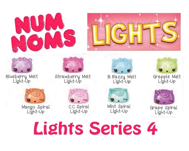 Num Noms Lights Lumineux Series 4 Original MGA Entertainment Shopee Malaysia