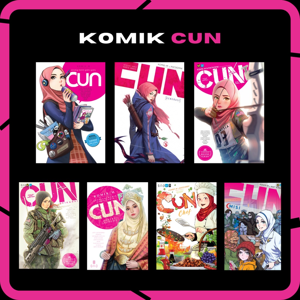 Komik M Cun Antologi Komik Gadis Gadis Shopee Malaysia