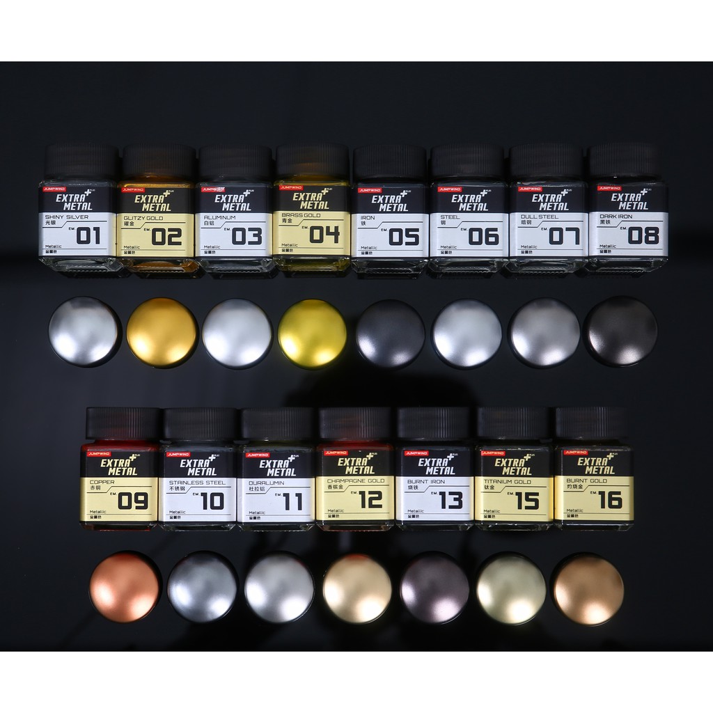 JUMPWIND EXTRA METAL PLUS COLOR HOBBY COLOR 18ML | Shopee Malaysia