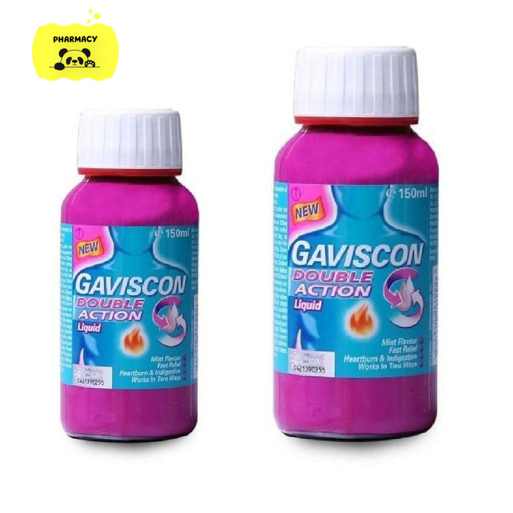 GAVISCON DOUBLE ACTION LIQUID 150ML/ 300ml Shopee Malaysia