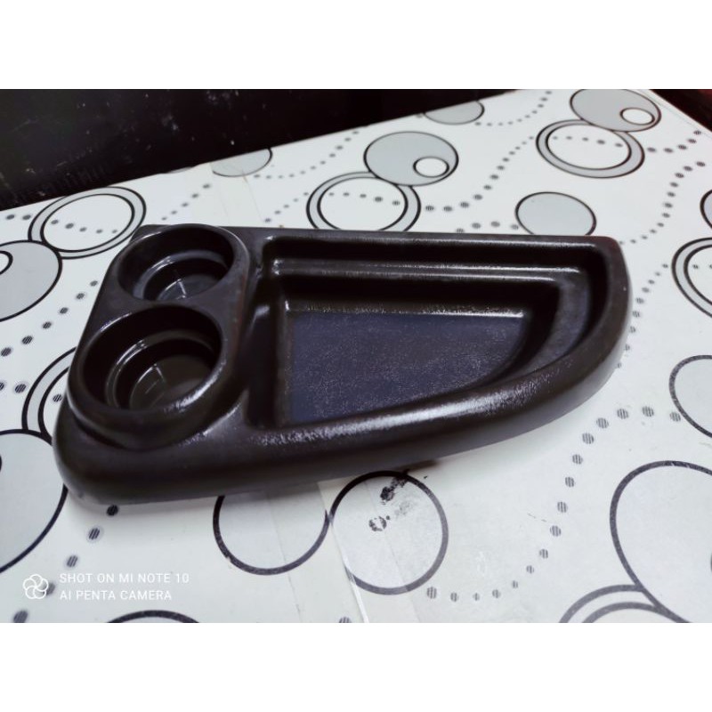 kancil daihatsu Mira opti classic L300 dashboard tray kolam wallnut burger beger laci sikat