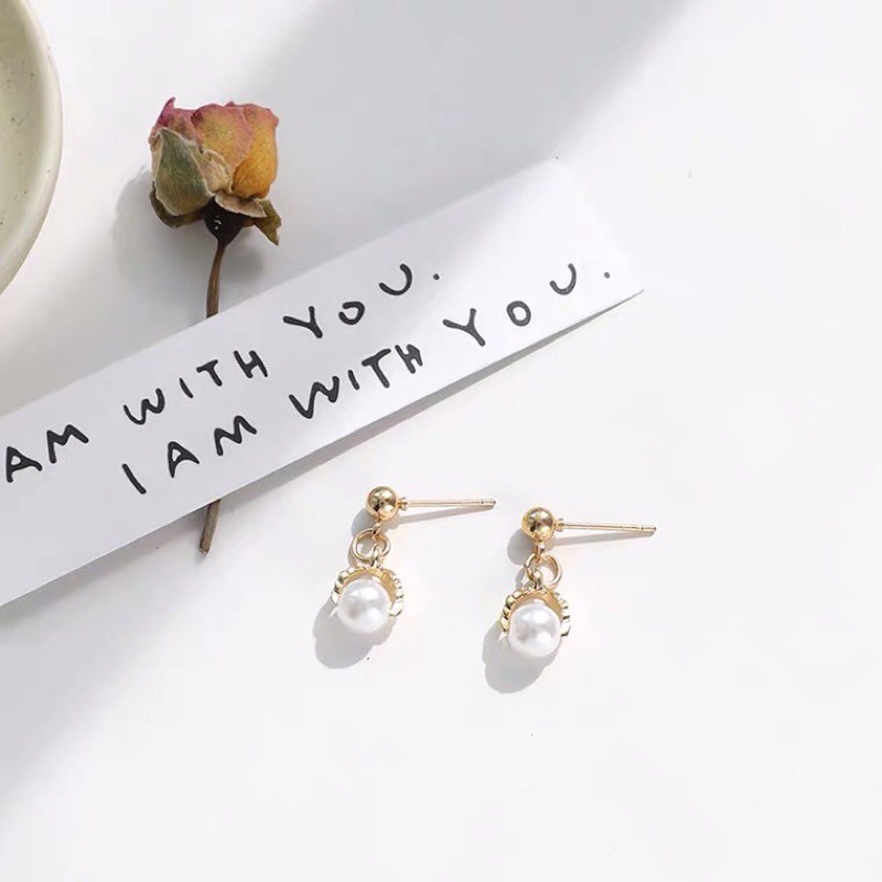 🔥Readystock🔥Sweet pearl earrings 💕 Shopee Malaysia