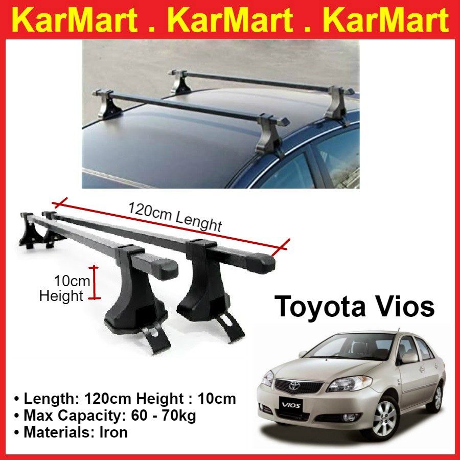 Toyota vios roof rack new arrivals