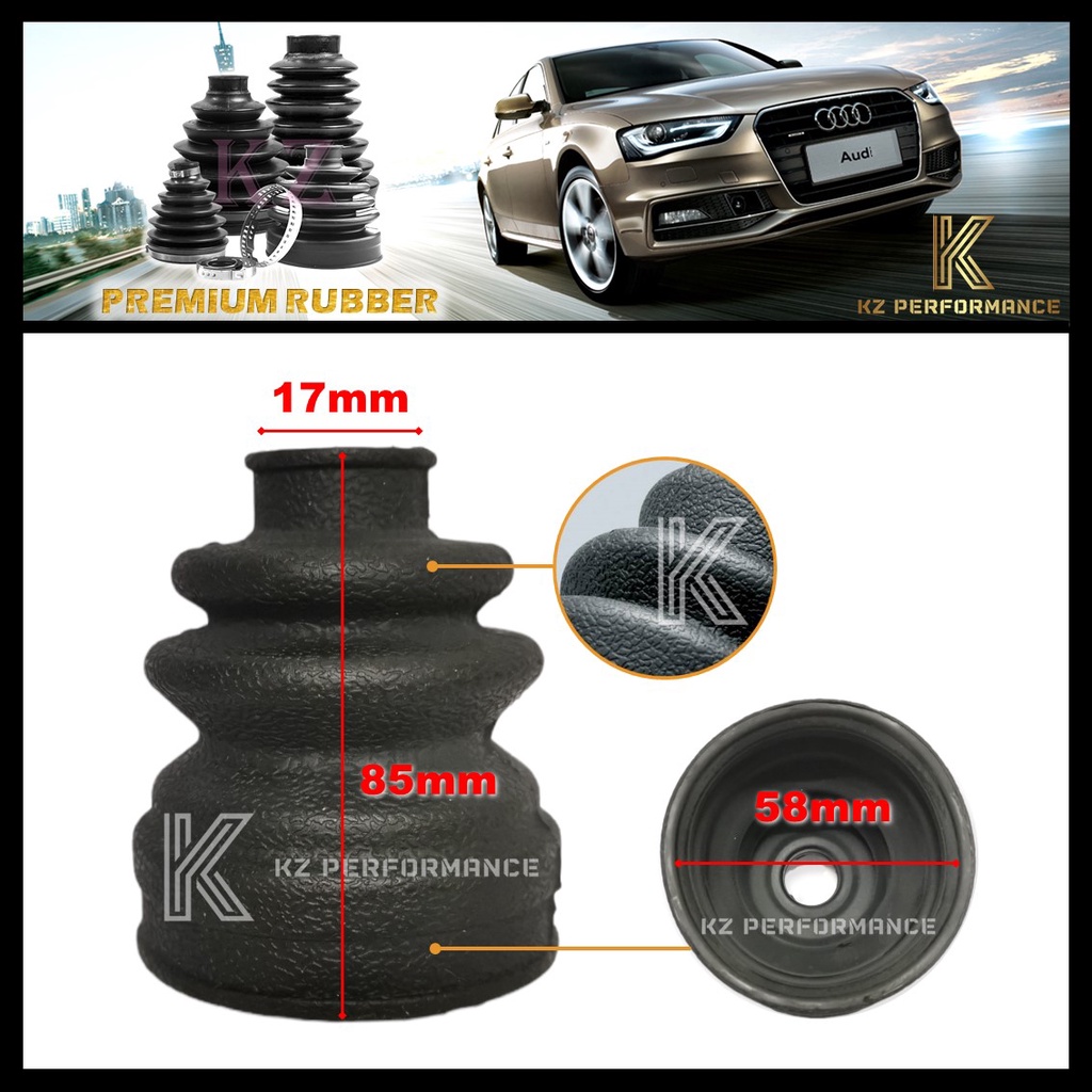 HONDA CRV S9A / HONDA CRV S10 17MM 58MM / DRIVE SHAFT BOOT / REAR