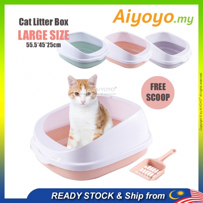 Cat litter box store shopee