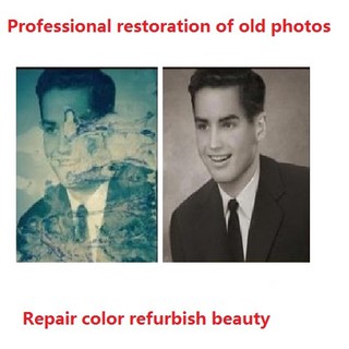 PS Photoshop Picture Refinement Old Photo Repair Refurbishment Color ...