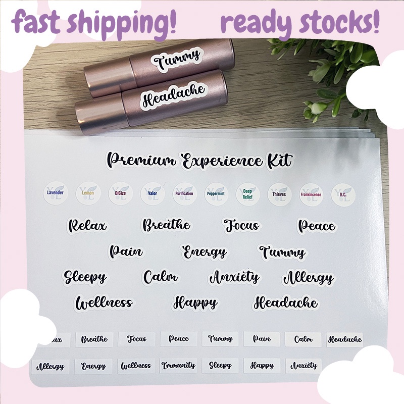 Premium Experience Kit Sticker/ Young Living Label Sticker/ Premium ...