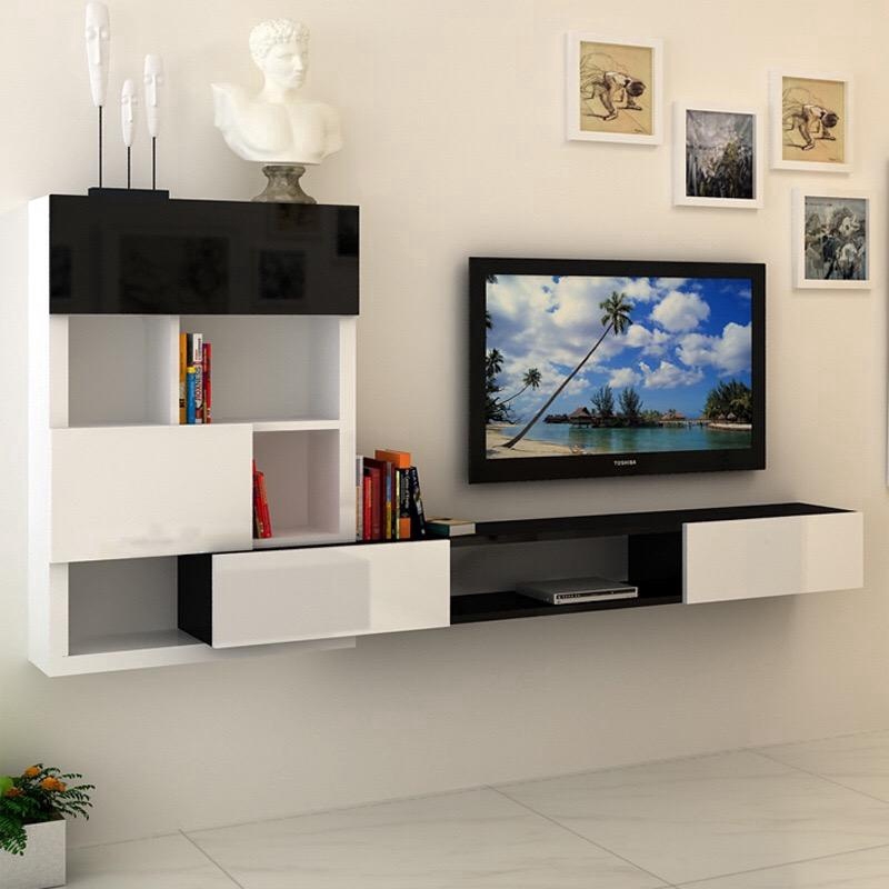 L shaped 2024 media cabinet