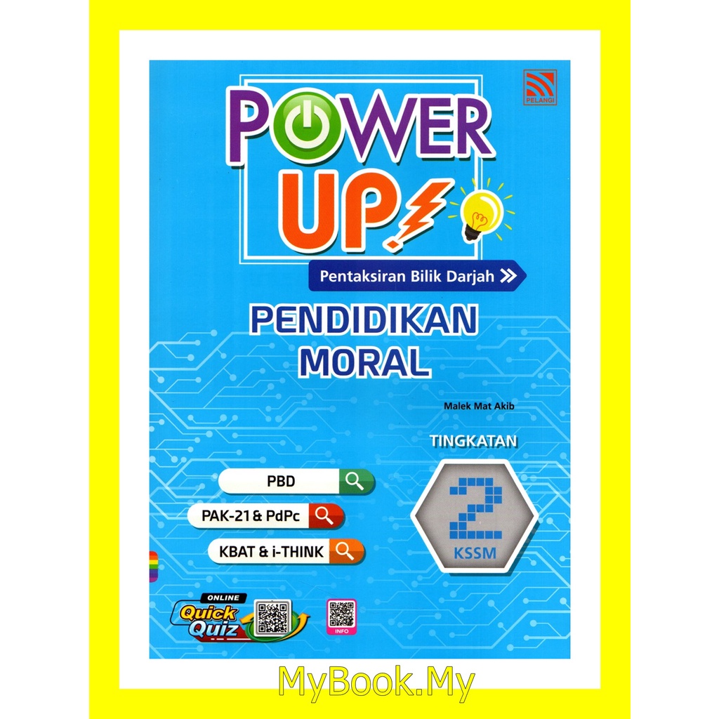 MyB Buku Latihan : KSSM Tingkatan 2 - Pendidikan Moral (Pelangi ...