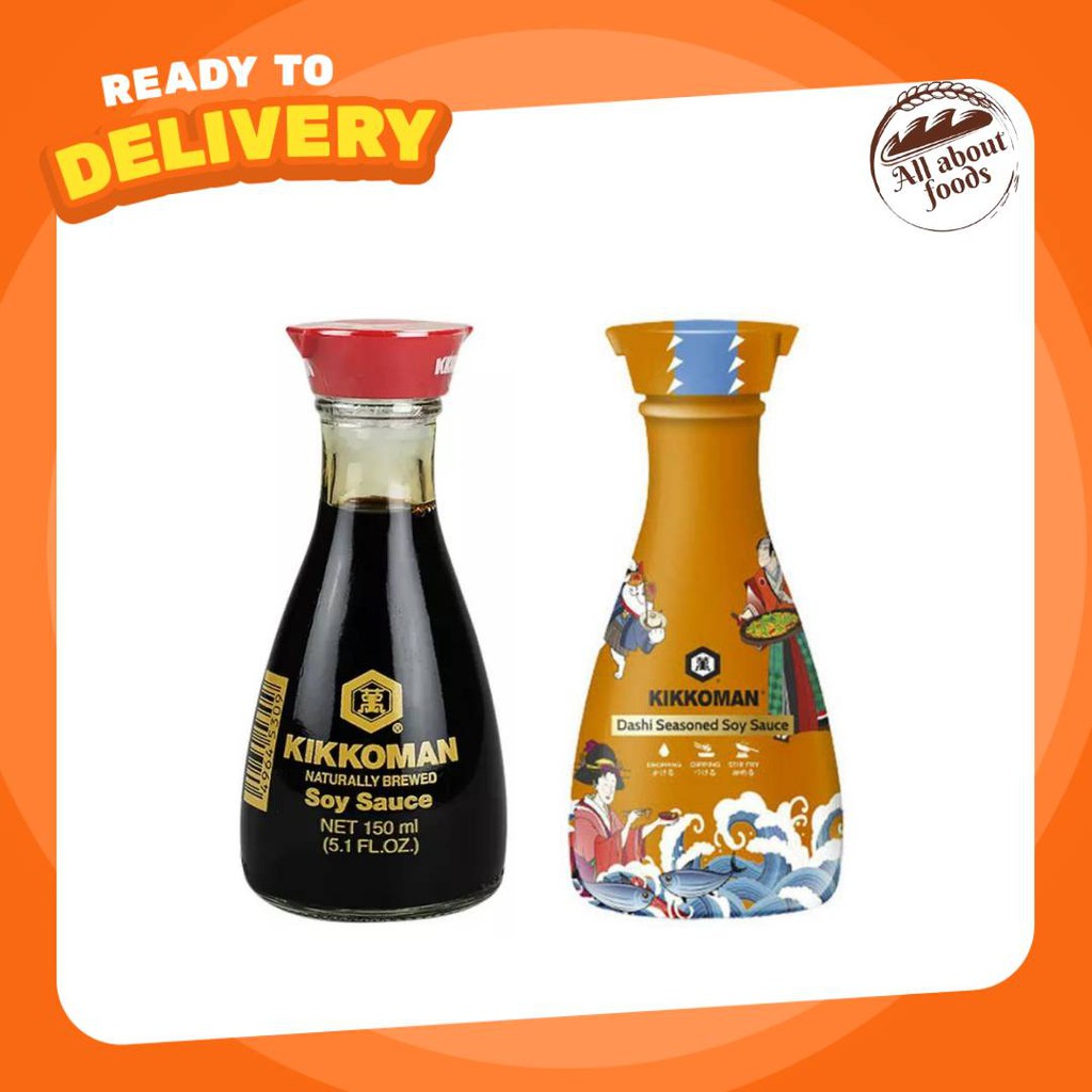 Kikkoman Soy Sauce Dashi Seasoned Season 150 Ml. Shopee Malaysia