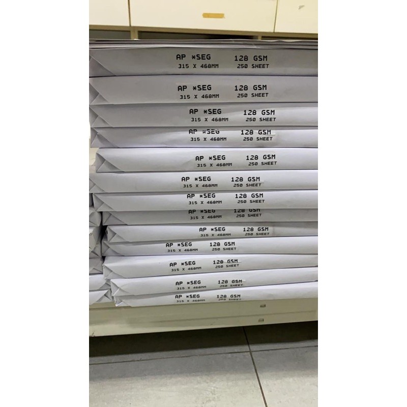 [Ready Stock] Premium 128gsm / 157gsm 2side Art Paper Glossy A3+ (315mm