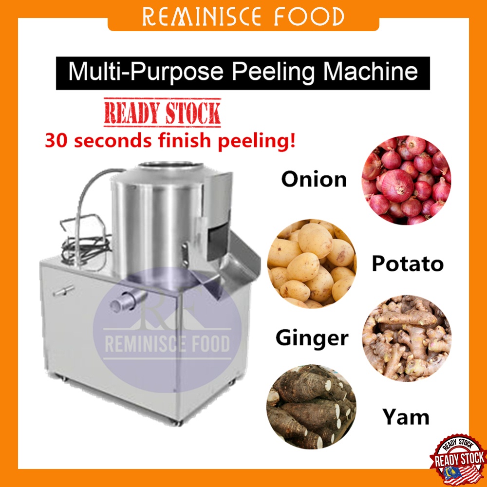 Onion store peeler machine