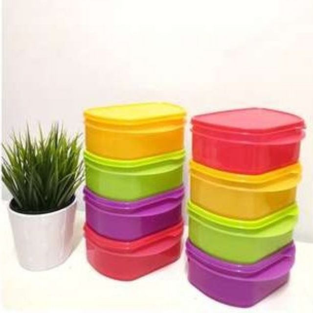 HALF FRIDGE STACKABLE TUPPERWARE 850ML LOOSE (1PC) | Shopee Malaysia