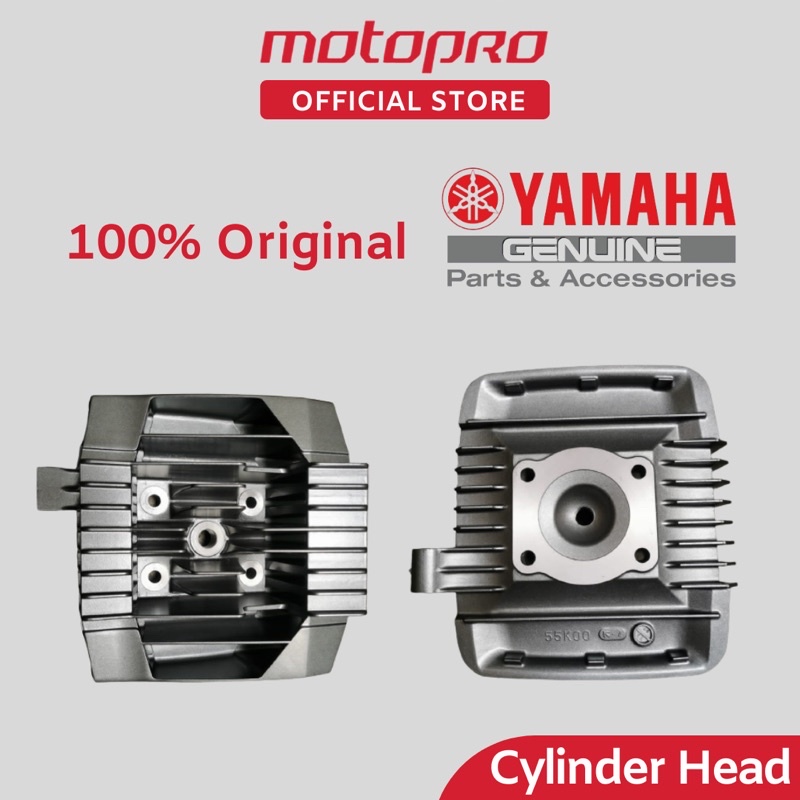 YAMAHA 100% Original RXZ Cylinder Head OE HLY Made In Japan 55K-11111 ...
