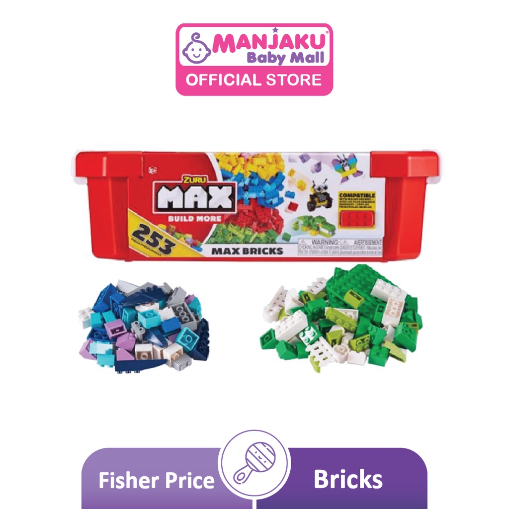 Max build more 253 pieces hot sale