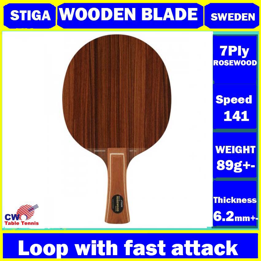 Stiga table tennis racket Blade Rosewood NCT 7 offensive world champion Xu Xin the same blade