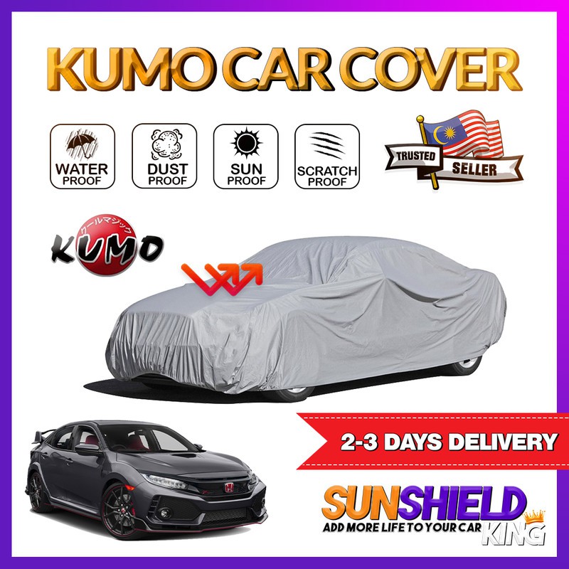 Honda Civic TypeR Kumo Car Cover Outdoor XL Shopee Malaysia
