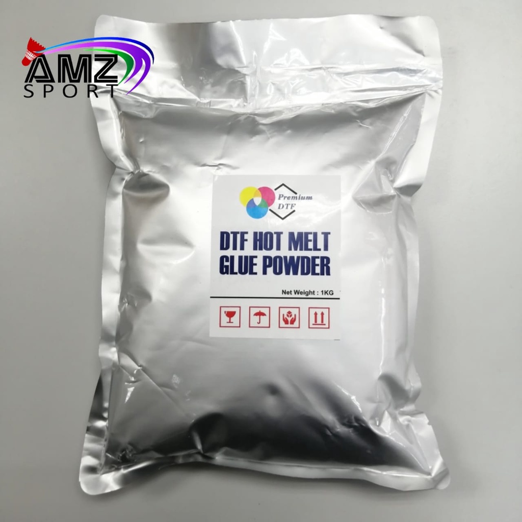 DTF Hot Melt adhesive Powder (1kg) WHITE/BLACK READY STOCK | Shopee ...