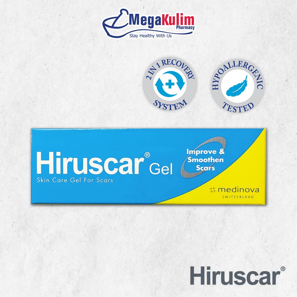 Hiruscar Skin Care Gel For Scar (5g / 20g) Shopee Malaysia