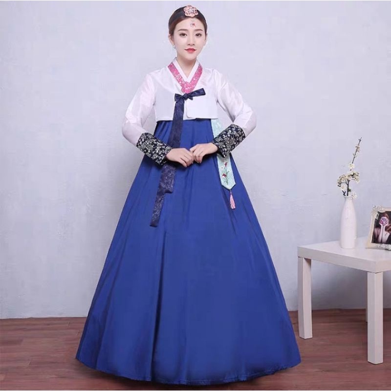 🔥Hanbok Korea Formal Dress V2🔥Code Blue Korea Hanbok Baju Korea