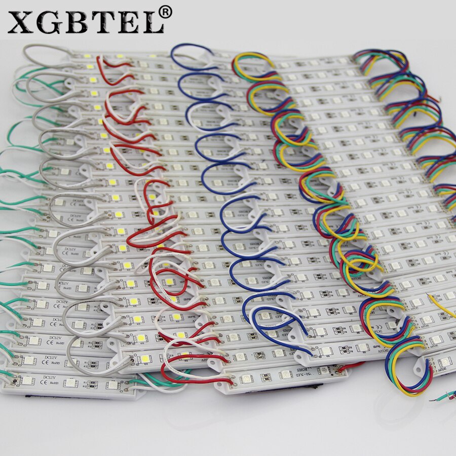 Ultra Bright 5050 Led Modules DC 12V SMD 3 Leds Sign Led Backlights for ...