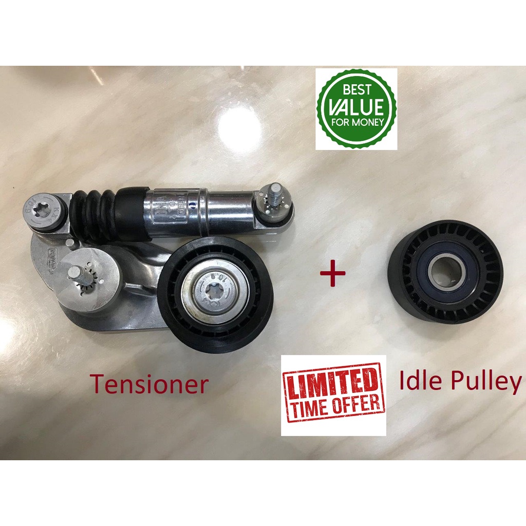 Original Fan Belt Tensioner Assy Idle Pulley for Ford Mondeo MK4