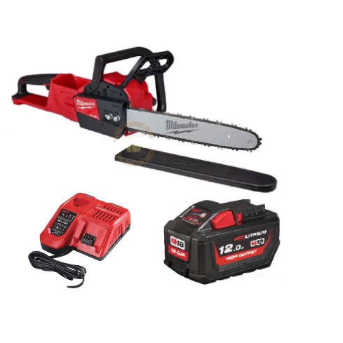 Battery Chain saw Cordless Chain saw Milwaukee M18 FCHS Fuel 16 ...