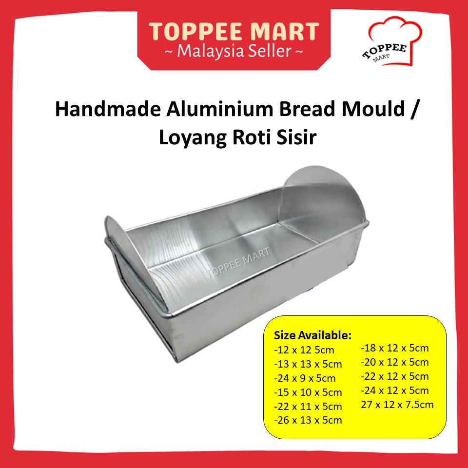 LOYANG ROTI SISIR PANJANG Handmade Aluminium Bread Mould LOYANG ROTI ...