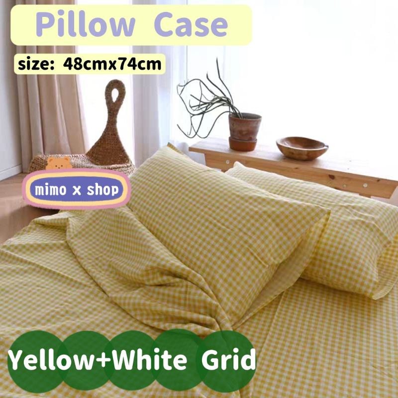 1pcs Minimalist Korea Sweet Ins Pillow Case Sarung Bantal