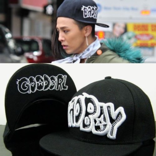 Buy Bigbang Gd Baseball Cap Bad Boy Kpop Support Hat (NAVY-YELLOW) at