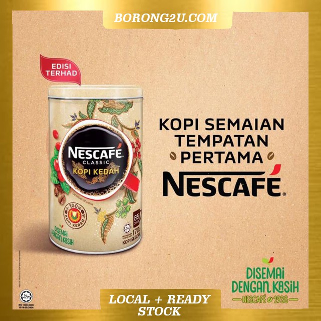 [Expiry 07/24] 2022-2023 Nestle Nescafe Kopi Kedah 170g | Up to 85 cup ...