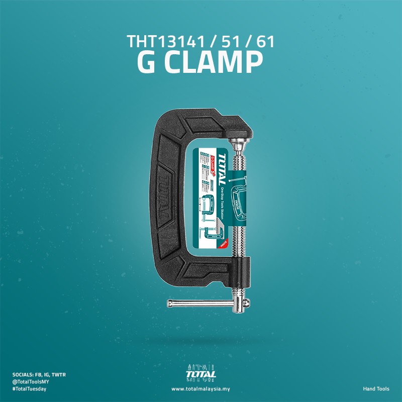 G clamps deals total tools