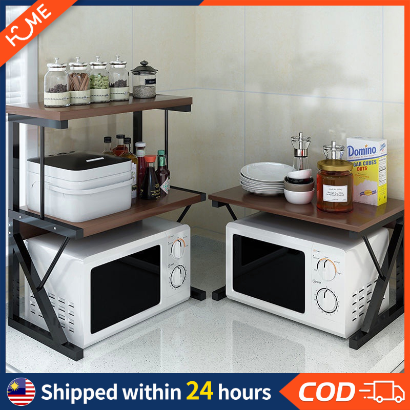 Premium Oven Tiers Microwave Storage Rack Multi Laye Kitchen Rack ...