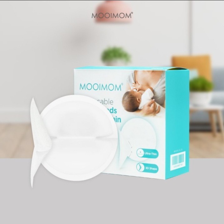 Mooimom Disposable Breast Pad 3D UltraThin 30pcs Shopee Malaysia