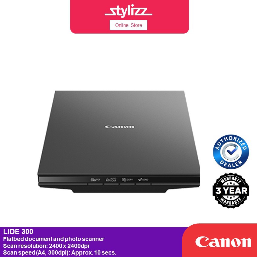 Canon Lide 300 Lide 400 Fast And Compact Flatbed A4 Document And Photo Scanner Portable Flatbed 7221