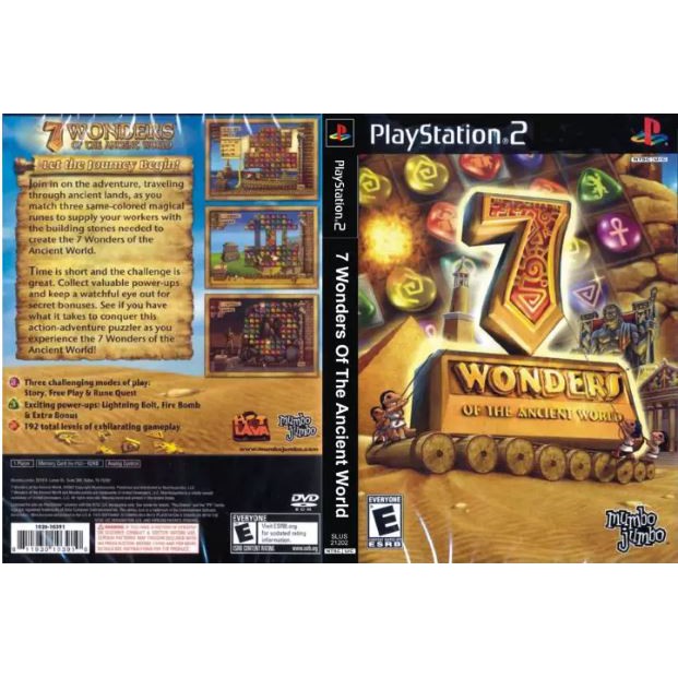 7 Wonders ot the Ancient World PS2 Playstation 2 Games | Shopee Malaysia