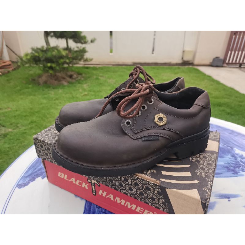 Original BLACK HAMMER MEN S LOW CUT LACE UP SAFETY SHOES BH4658 Shopee Malaysia