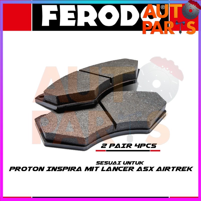 FERODO FRONT BRAKE PAD Proton Inspira Mit Lancer ASX Airtrek Shopee
