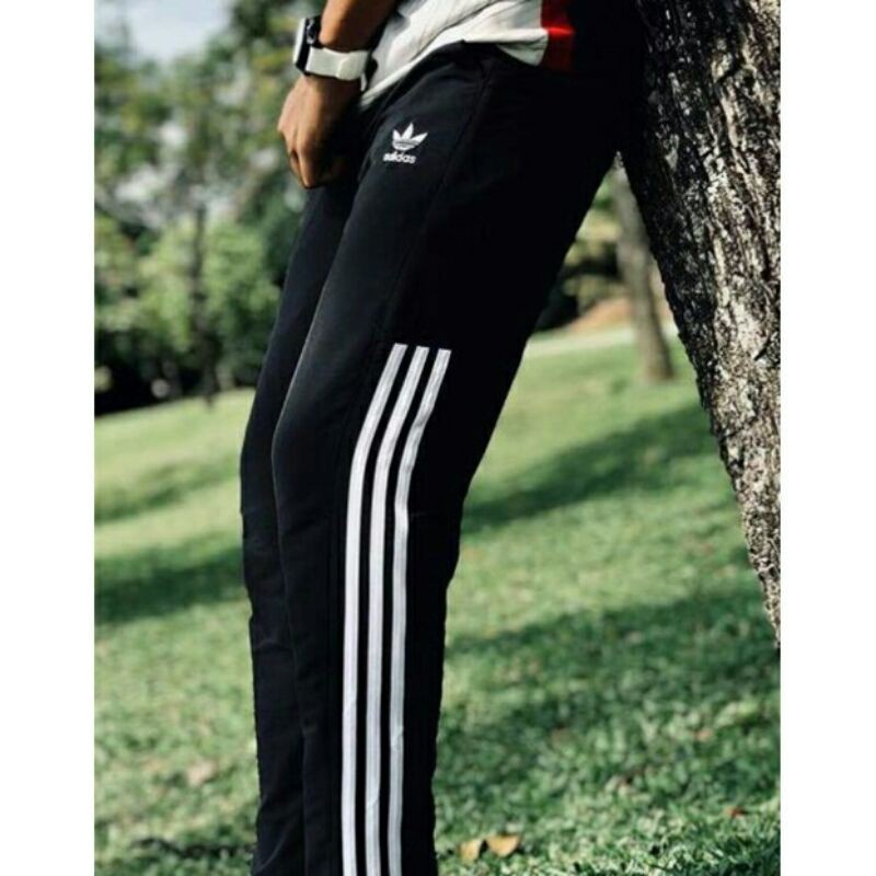 ADIDAS Seluar Tracksuits / Logo Bersulam / Cutting Slimfit / ( Offer ...