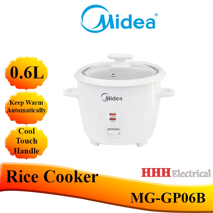 MIDEA 0.6L RICE COOKER (MGGP06B) / Inner Pot For MGGP06B Shopee