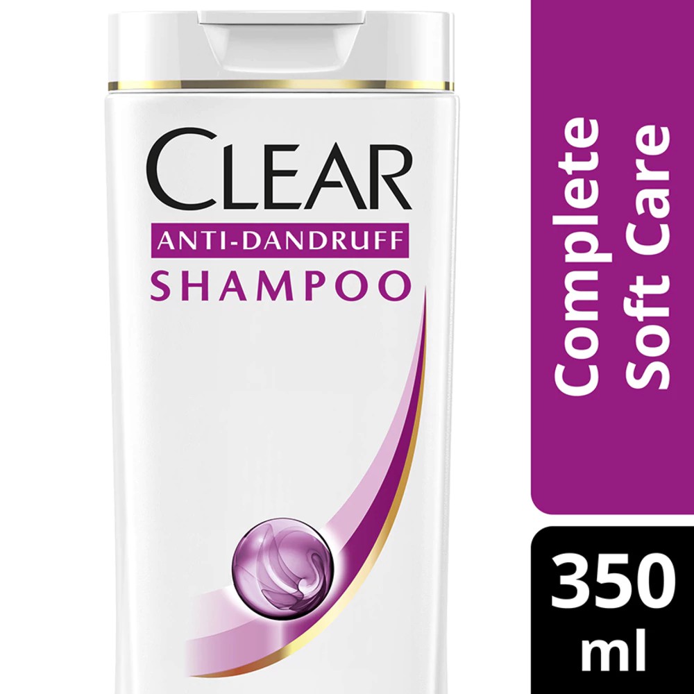 Clear Complete Soft Care Anti Dandruff Shampoo 350 Ml Shopee Malaysia