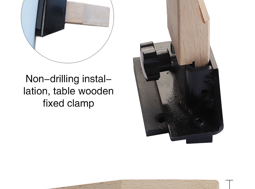 Wooden Bench Pin Metal Holder Jewelry Making Tool Practical...